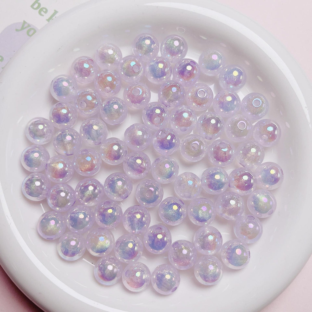 16mm UV Galaxy Luminous beads